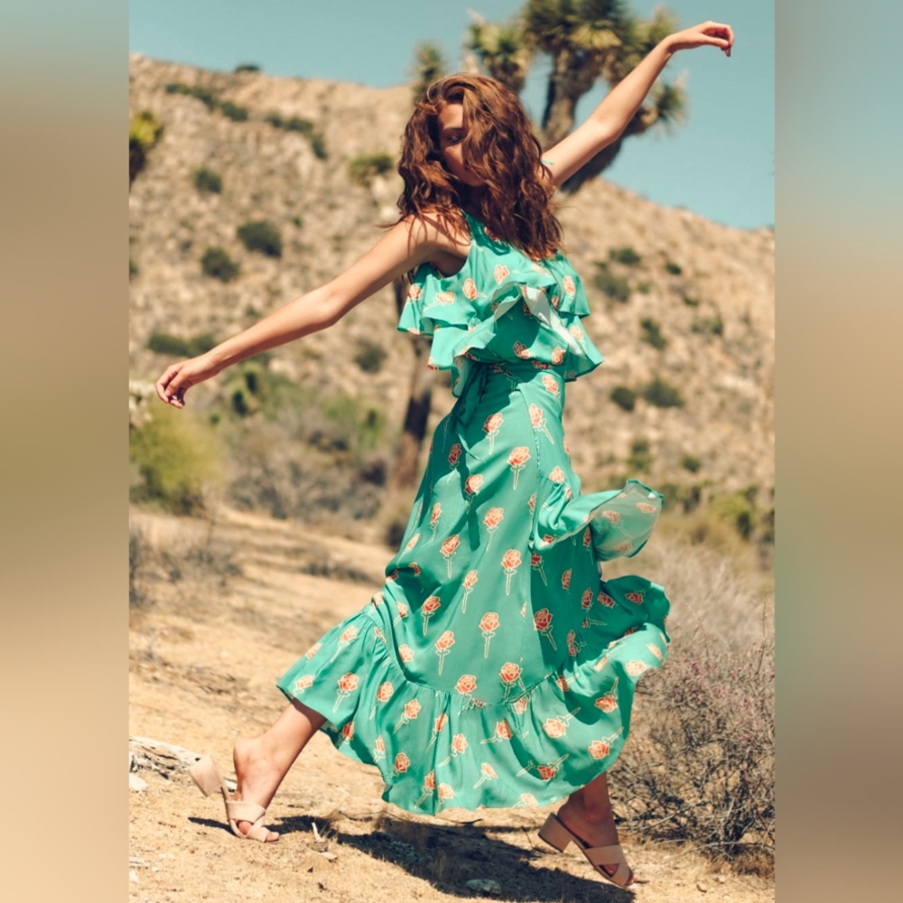 BYELLOWTAIL de la Rosa wrap skirt and cami set XXL - 2018 collection